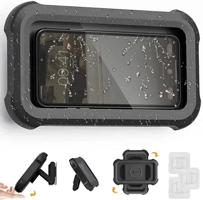 Waterproof Shower Phone Holder With 480 Degree Rotation