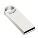 Waterproof Silver USB Flash Drive Fast Data Transfer Durable Metal