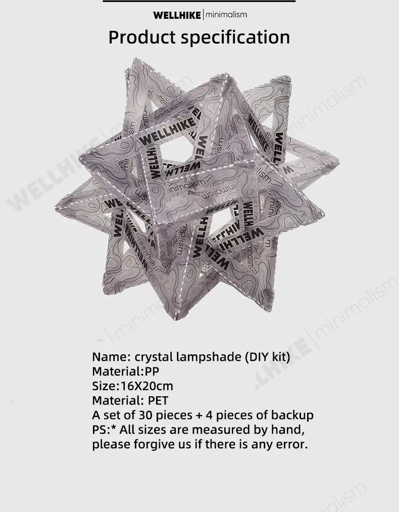Waterproof Star Lampshade for Tent Glow — product view 11