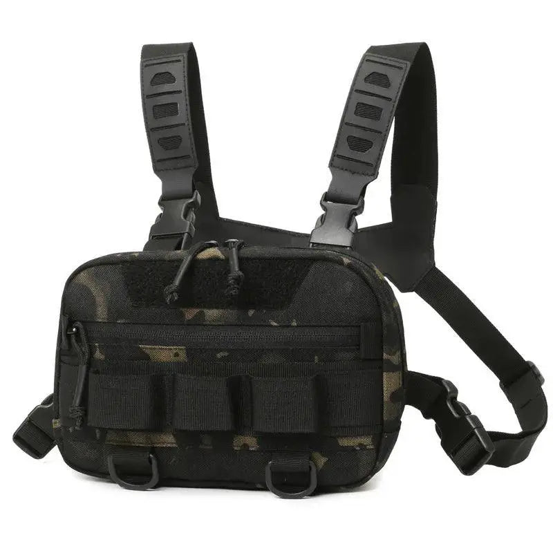 Waterproof Tactical Fishing Chest Bag for Camping Outdoors