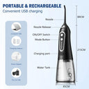Waterpulse Cordless Water Flosser Customizable Modes for Care