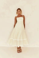 All-Season Wave Backless Dress for Women