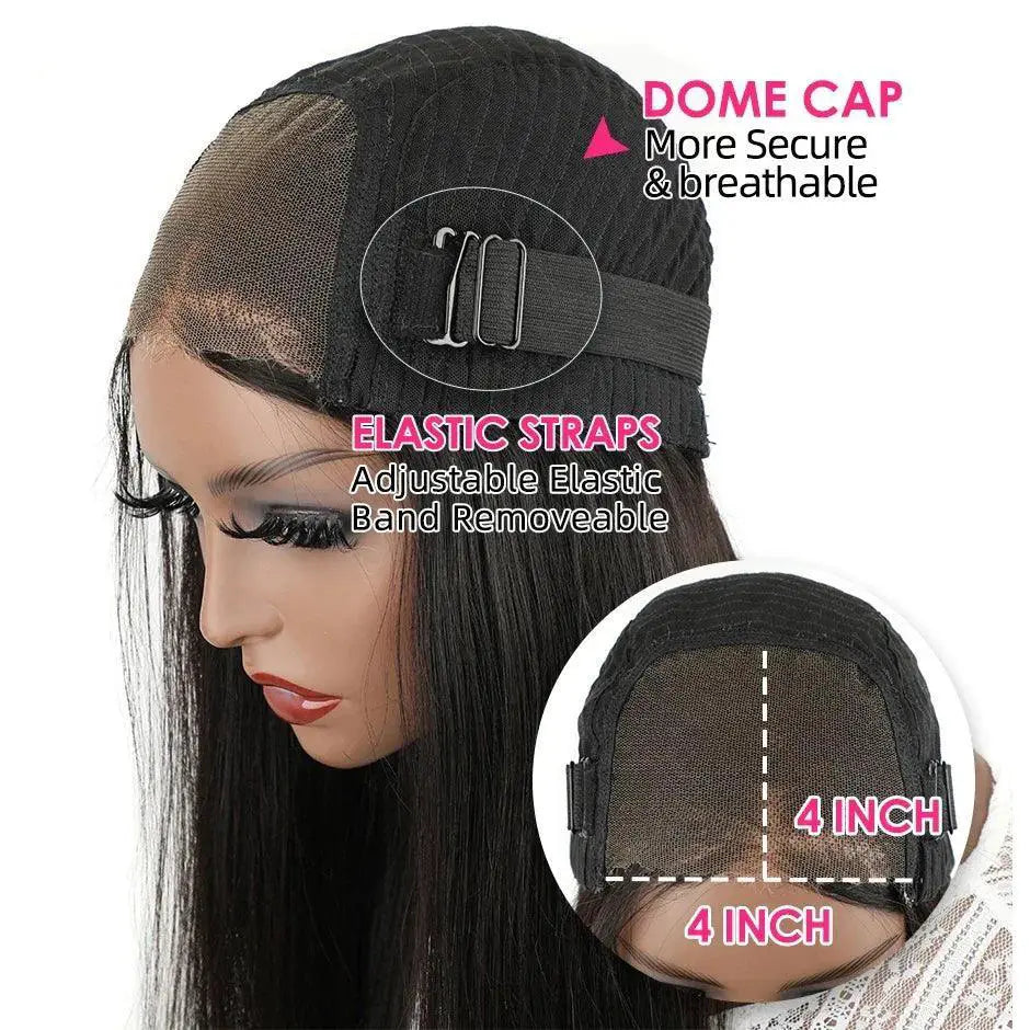 Wear And Go Remy Human Hair Bob Wig Premium Comfort