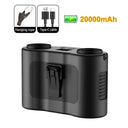 Wearable USB Clip Fan Portable Waist Mount Hands Free Cooling On The Go