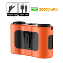 Wearable USB Clip Fan Portable Waist Mount Hands Free Cooling On The Go