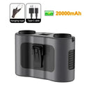 Wearable USB Clip Fan Portable Waist Mount Hands Free Cooling On The Go