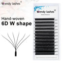 Wendy Lashes 6D Premium Mink Eyelash Extensions W Shape Flutter