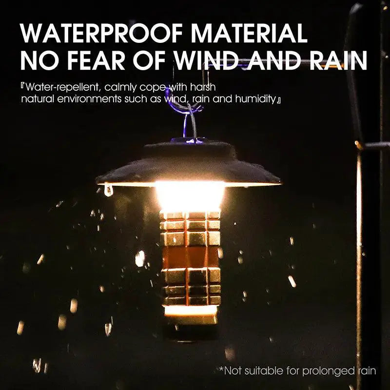 West Biking Portable Lantern Magnetic USB Rechargeable Light