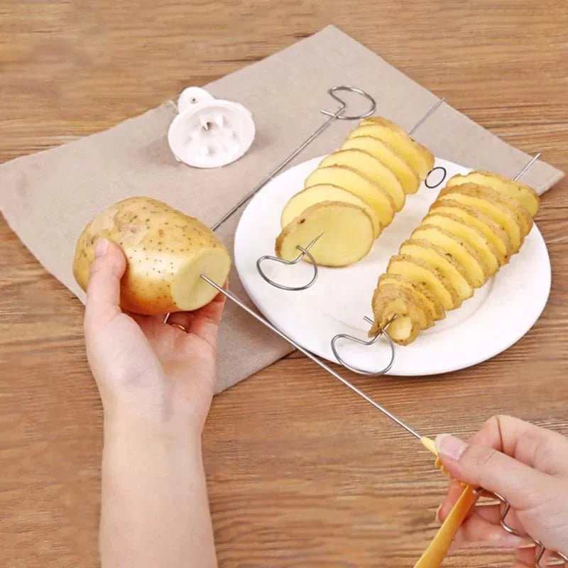Whirlwind Potato Spiral Cutter And Vegetable Slicer Kitchen Gadgets