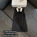 White Ribbon Sequin Dress: Elegant Chic Outfit for Parties