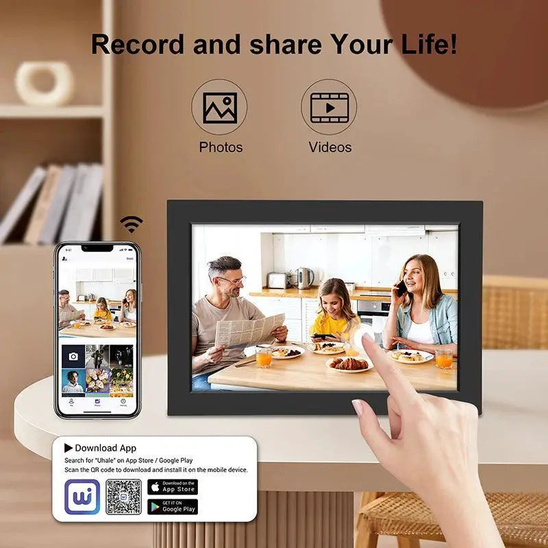 WiFi Digital Photo Frame 10.1 Inch 32GB Smart Gift