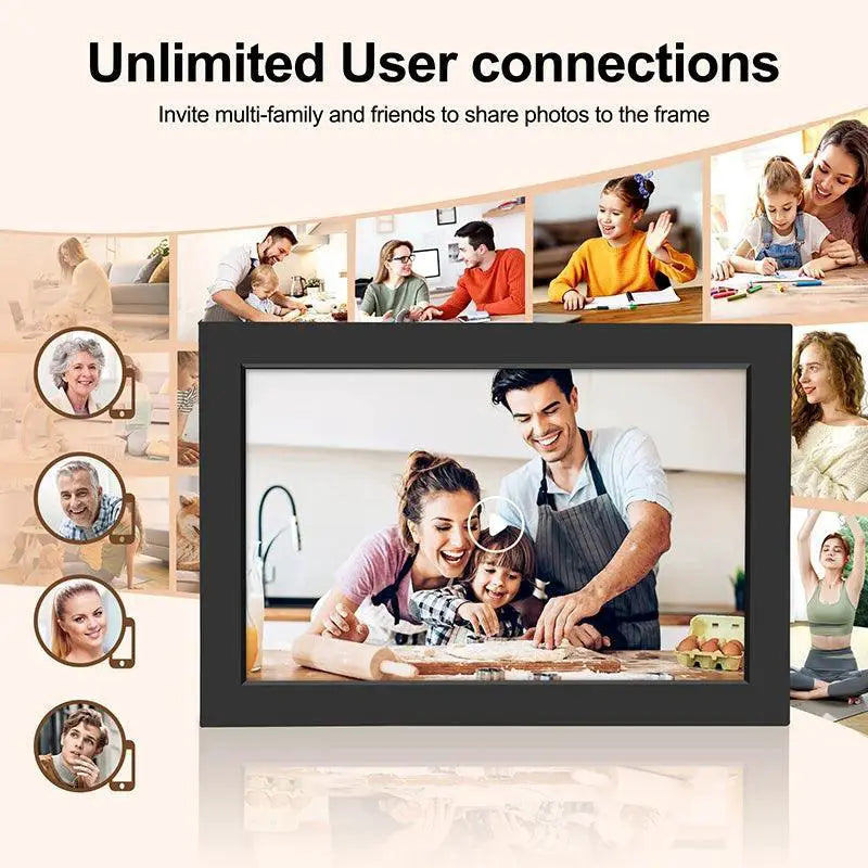 WiFi Digital Photo Frame 10.1 Inch 32GB Smart Gift