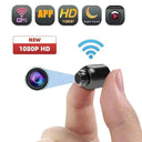 WiFi Mini Camera Security Night Vision Audio SD Card Slot
