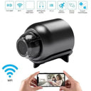 WiFi Mini Camera Security Night Vision Audio SD Card Slot