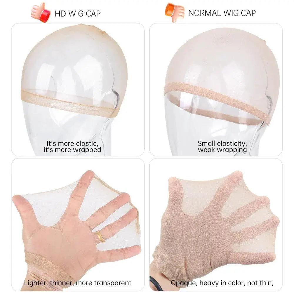 Wig Caps Stretch Mesh Comfort for Secure All Day Wig Wear