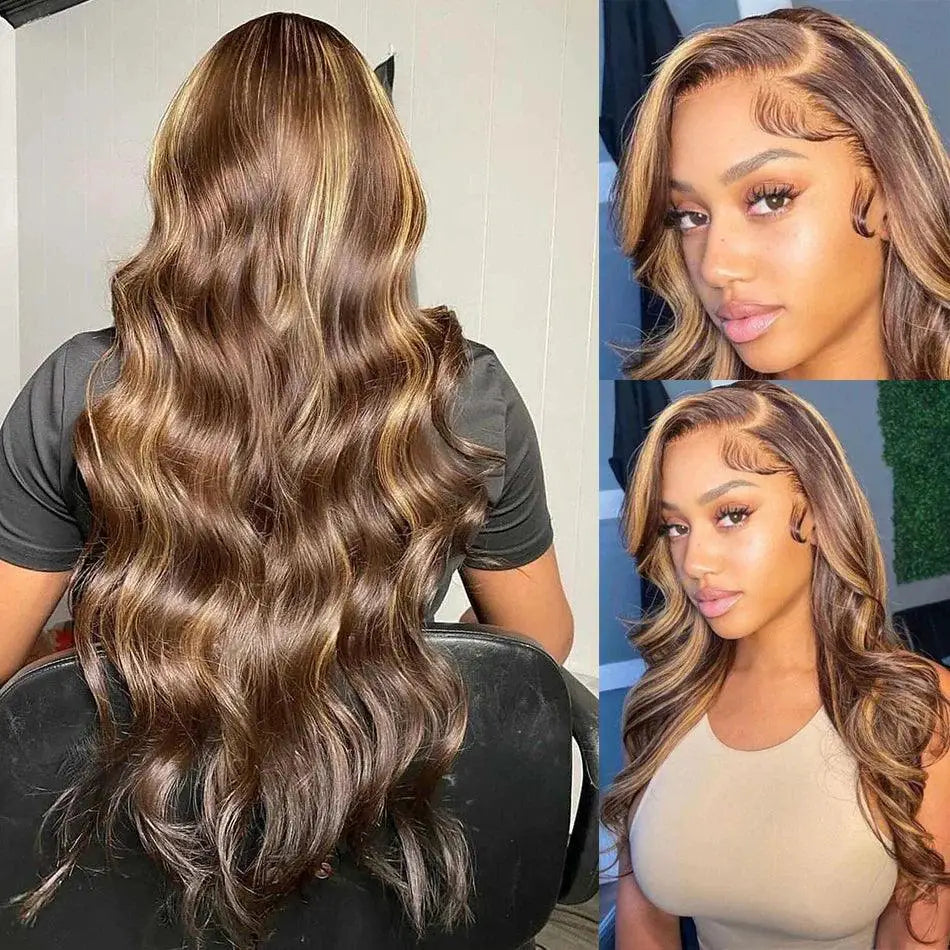 Wiggogo HD Lace Body Wave Glueless Human Hair Wig