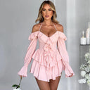 Wildgirl Flare Sleeve Dress Bold Elegance and Style Fashion