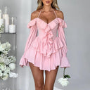 Wildgirl Flare Sleeve Dress Bold Elegance and Style Fashion