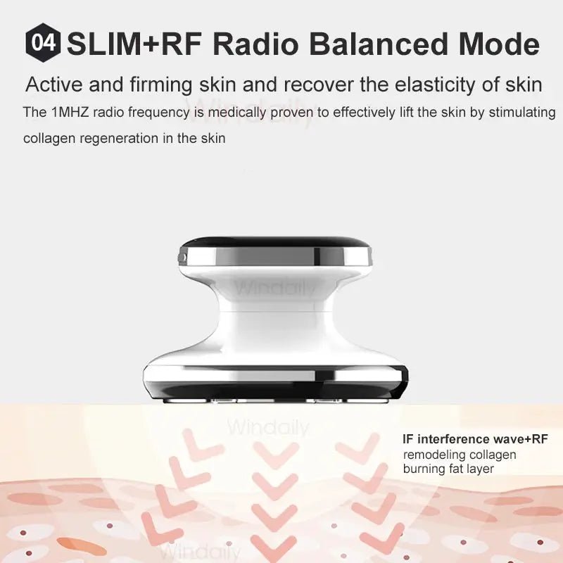 Windaily EMS and RF Body Slimming Machine for Fast Fat Burn and Cellulite