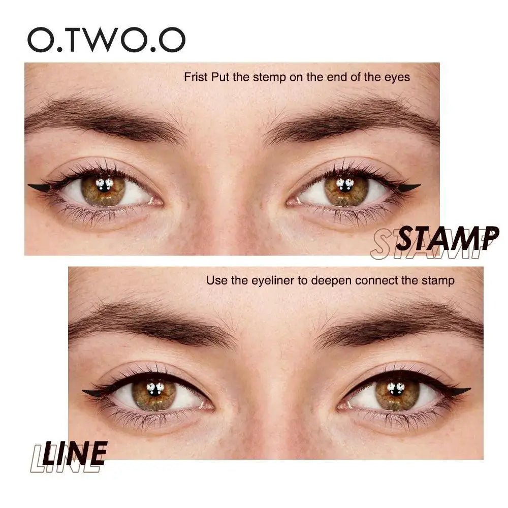 Winged Eyeliner Stamp Duo Pen For Cat Eyes Perfection