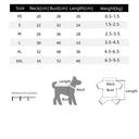 Winter Cotton Dog Vest Coat for Small Medium Dogs