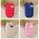 Winter Cotton Dog Vest Coat for Small Medium Dogs