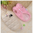 Winter Cotton Dog Vest Coat for Small Medium Dogs