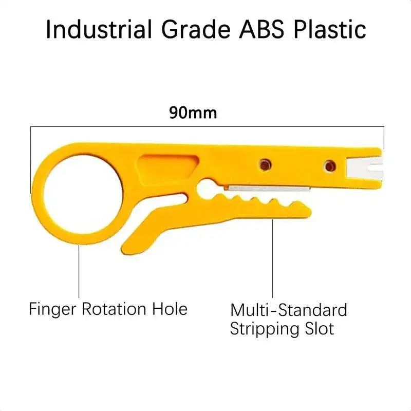 Wire Stripper Knife Pliers Crimping Tool Cable Cutter