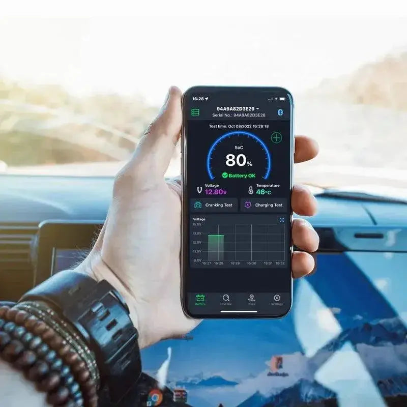 Wireless Bluetooth Battery Monitor Vehicle Health Check Tool