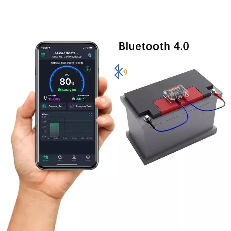Wireless Bluetooth Battery Monitor Vehicle Health Check Tool