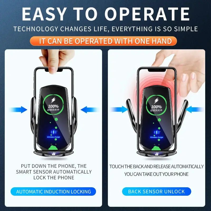 Wireless Car Mount for Hands Free