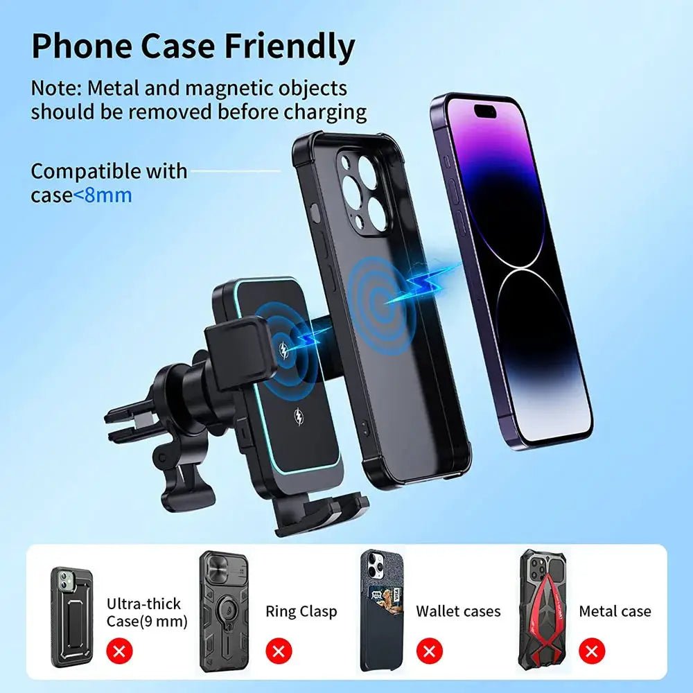 Wireless Car Mount for Z Flip Safe Drive