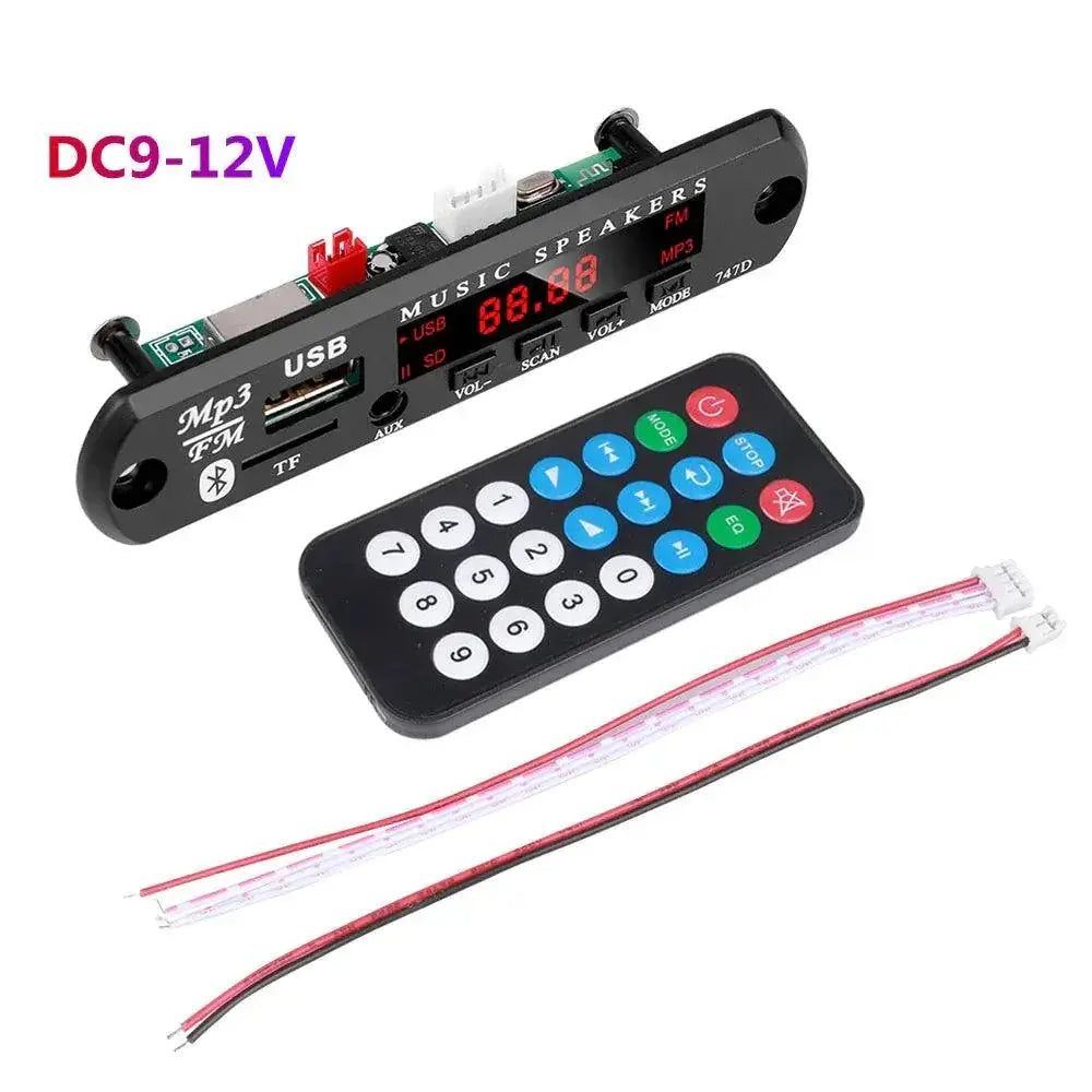 Wireless Car MP3 Player With Music Decoding Module Remote