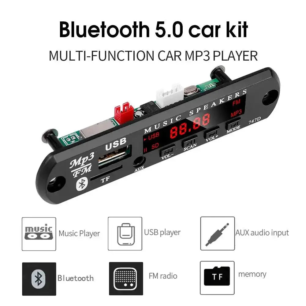 Wireless Car MP3 Player With Music Decoding Module Remote