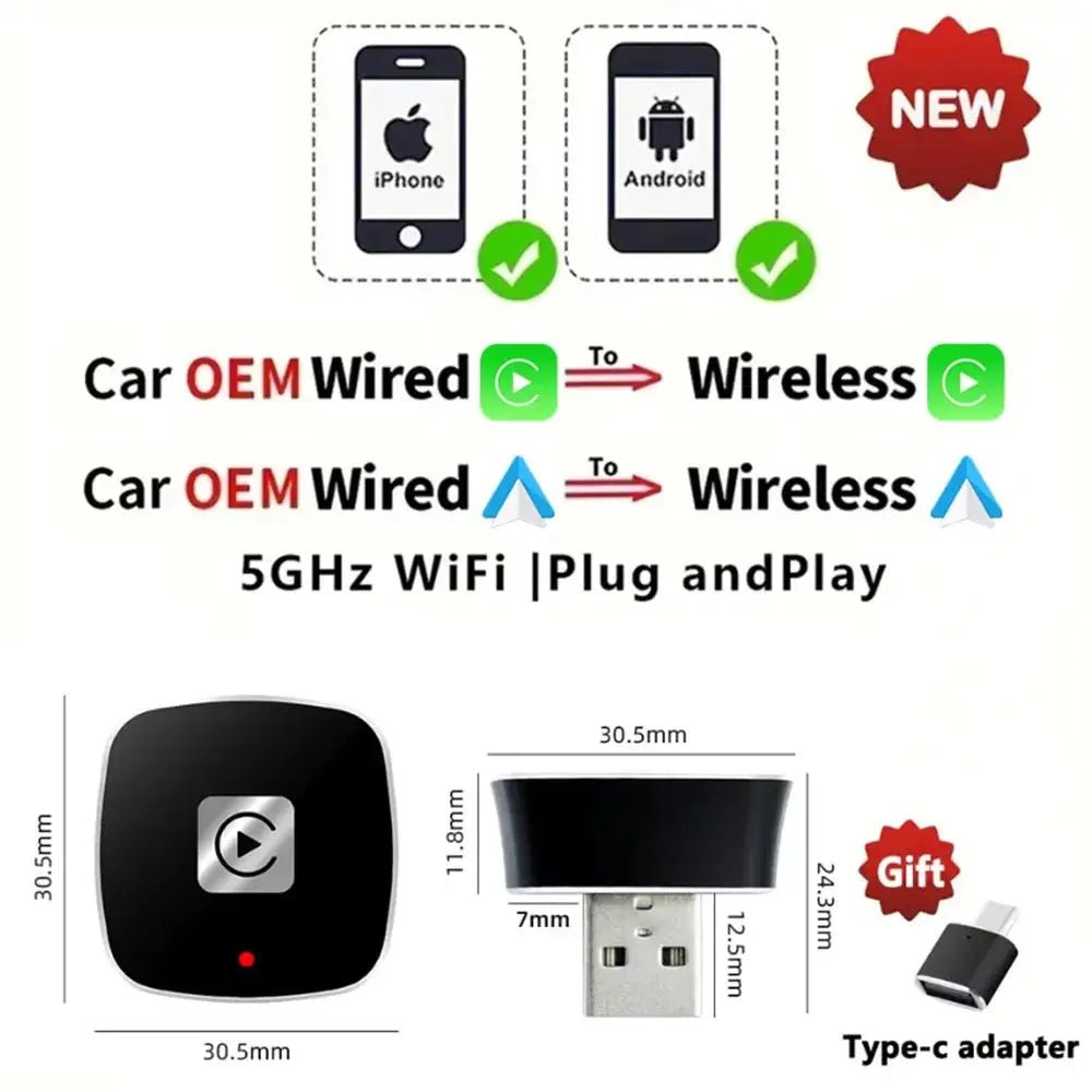 Wireless CarPlay Android Auto Edition AA — product view 10