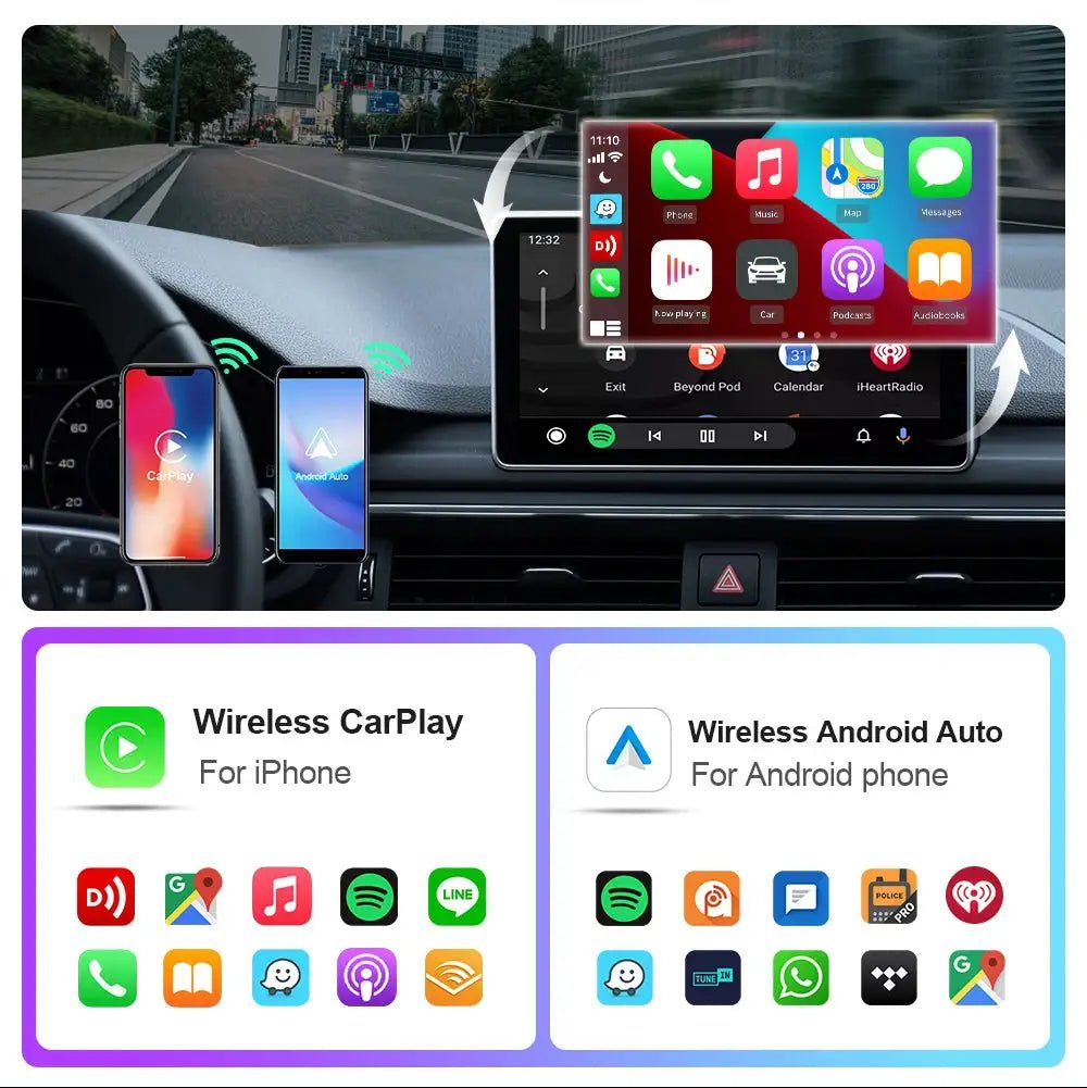 Wireless CarPlay Android Auto Adapter