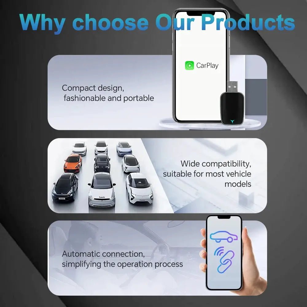 Wireless CarPlay Box for Car Owners