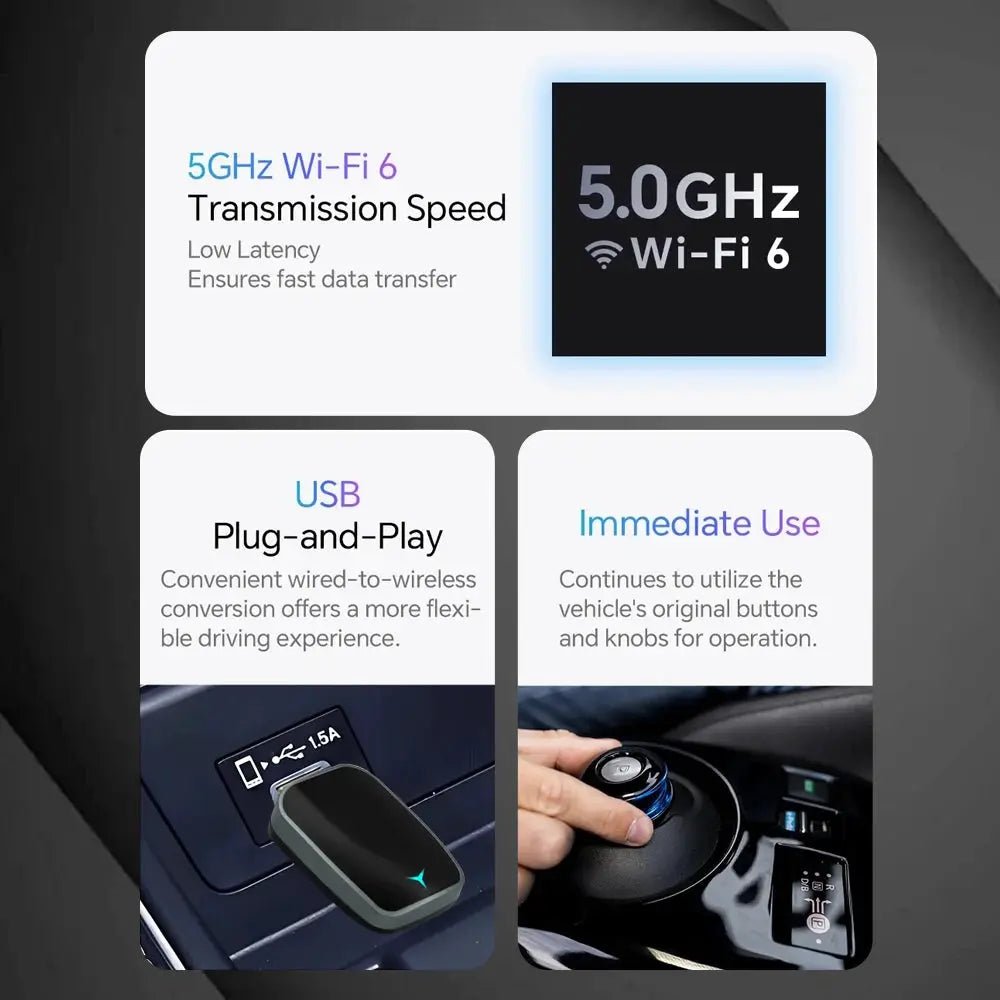 Wireless CarPlay Box for Car Owners