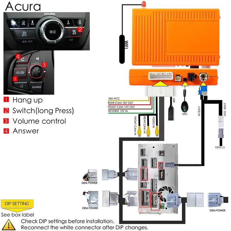 Wireless CarPlay Box for Honda Odyssey