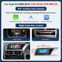 Wireless CarPlay Car Screen for Audi A5