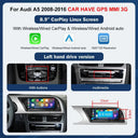 Wireless CarPlay Car Screen for Audi A5