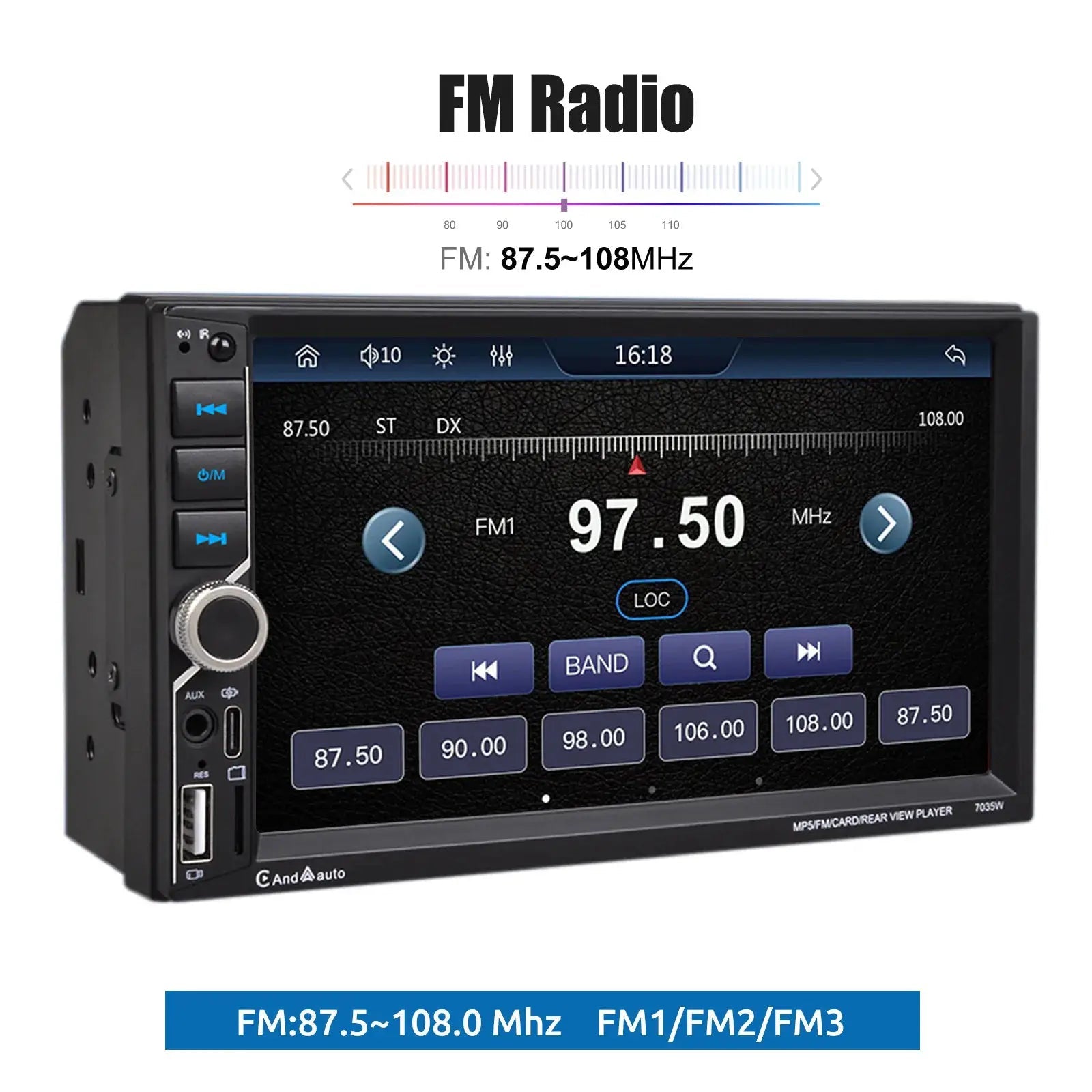 Wireless CarPlay Car Stereo for Drivers