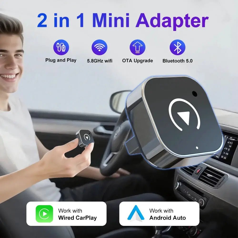 Wireless CarPlay Dongle for Android Auto