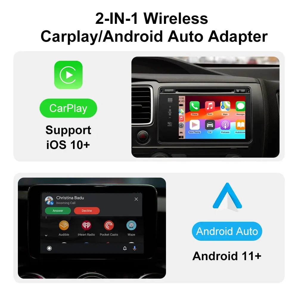 Wireless CarPlay Dongle for Android Auto