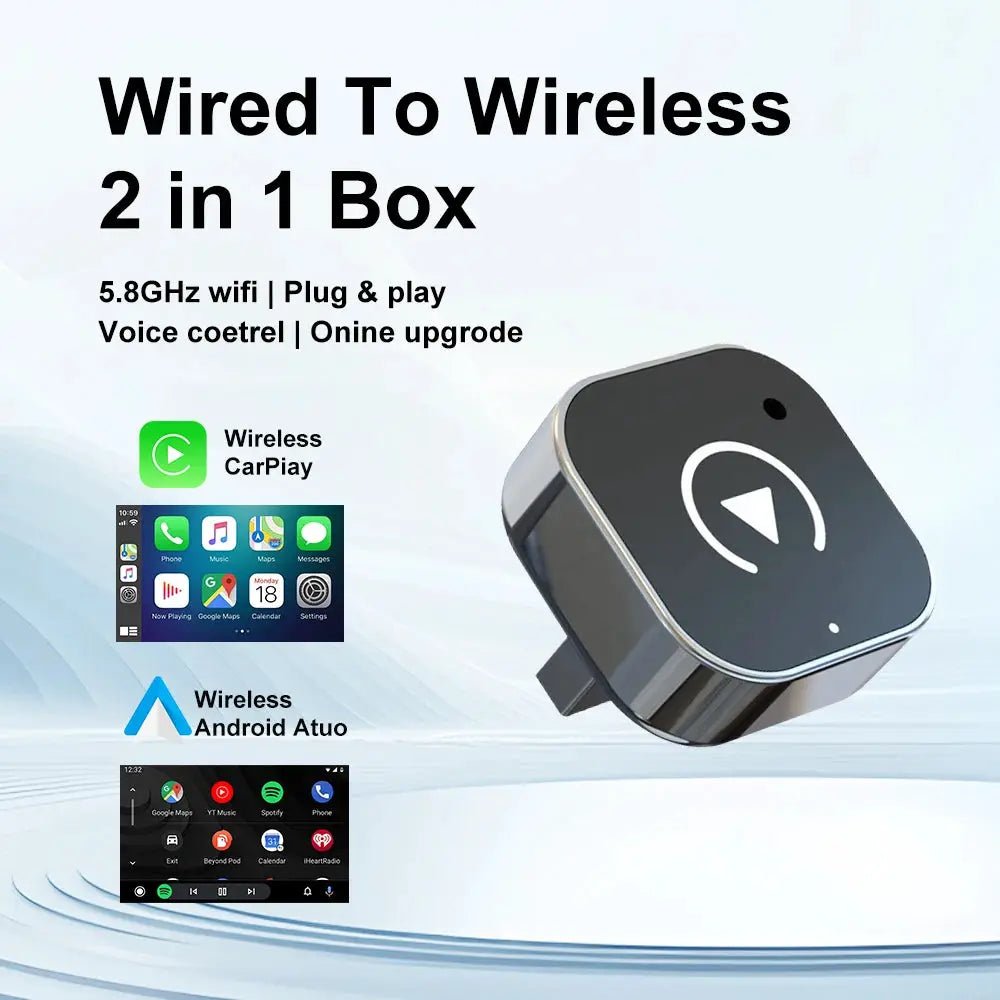 Wireless CarPlay Dongle for Android Auto