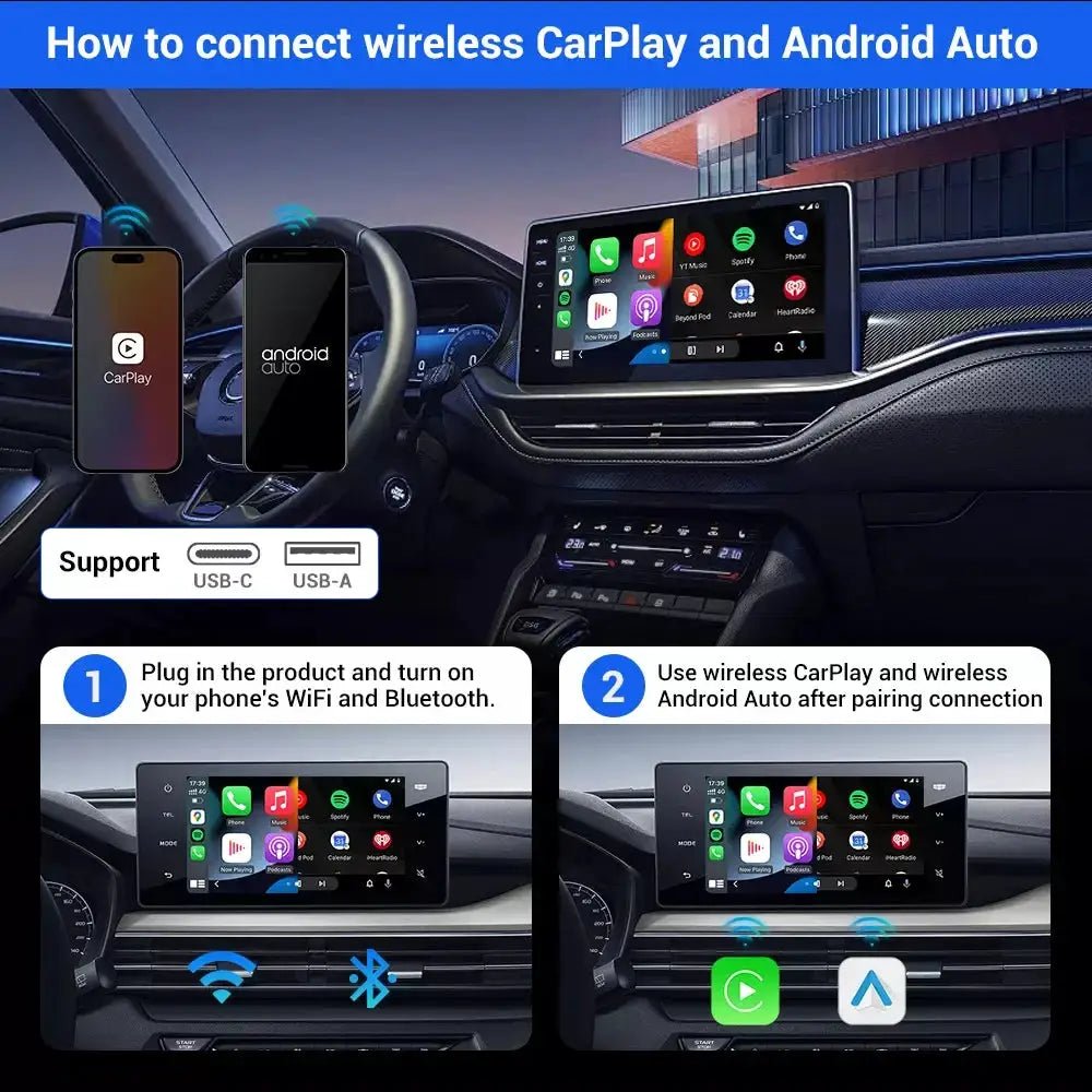 Wireless CarPlay Dongle for Easy Driving