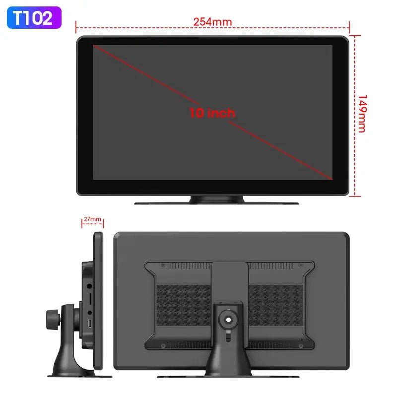Wireless CarPlay Head Unit for Drivers