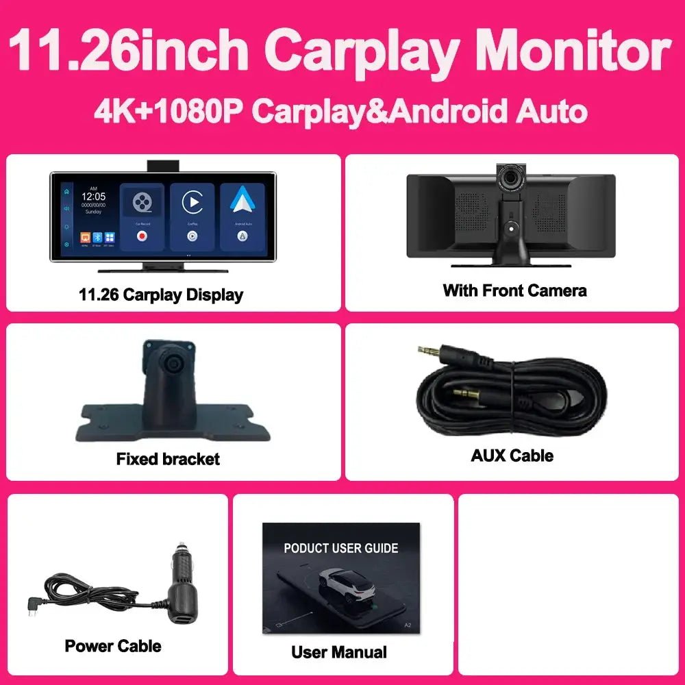 Wireless CarPlay Head Unit for Drivers