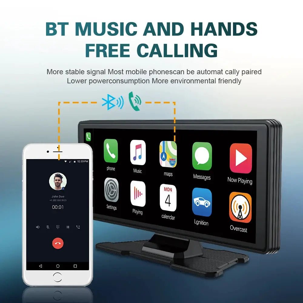 Wireless CarPlay Head Unit for Drivers