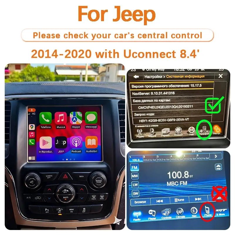 Wireless CarPlay Module For Wrangler